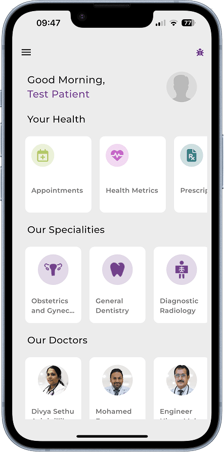 Patient Mobile App