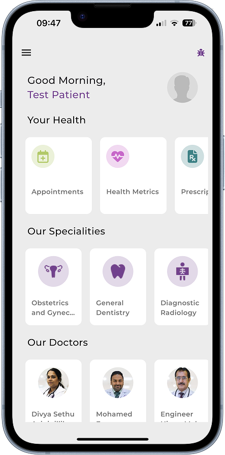 Patient Mobile App